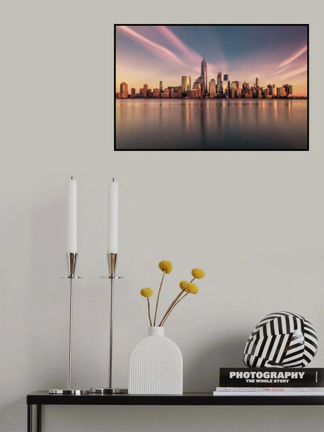 Golden Manhattan Poster och Canvastavla