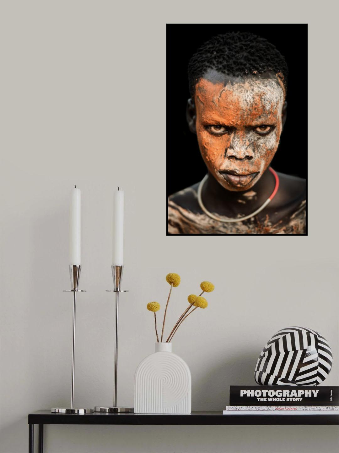 Painted Poster och Canvastavla