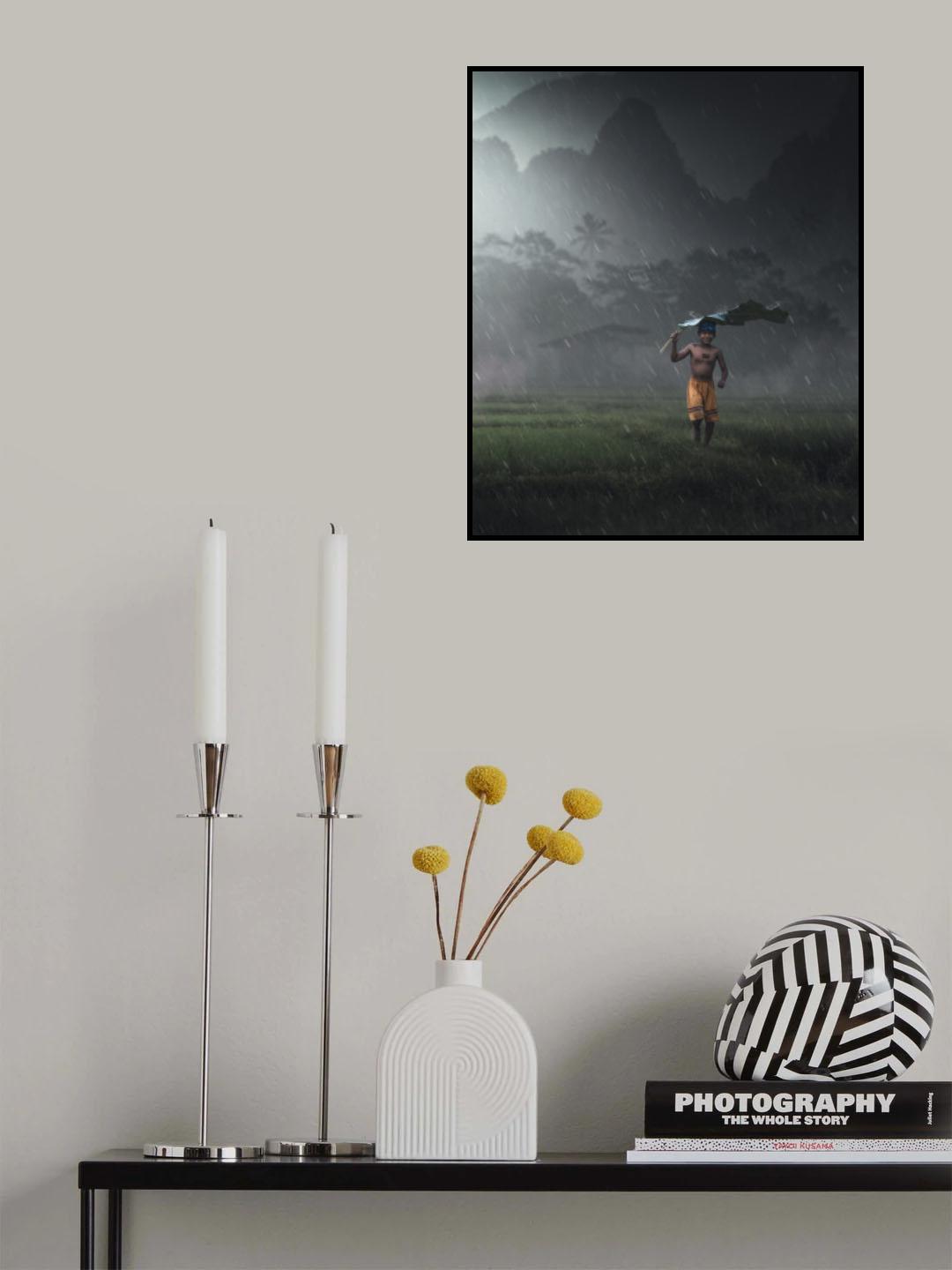 rainy morning Poster och Canvastavla