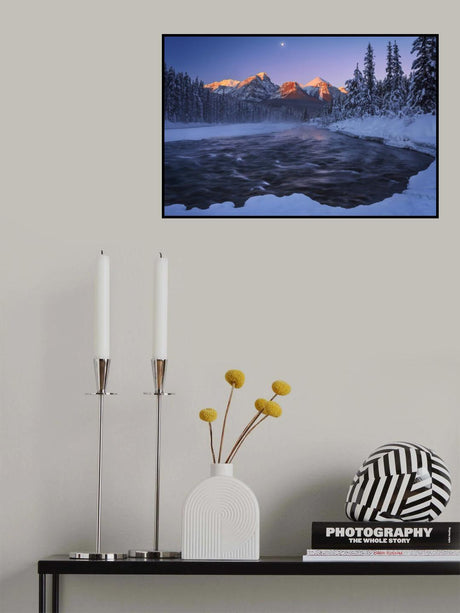 Winter Canadian Rockies Poster och Canvastavla