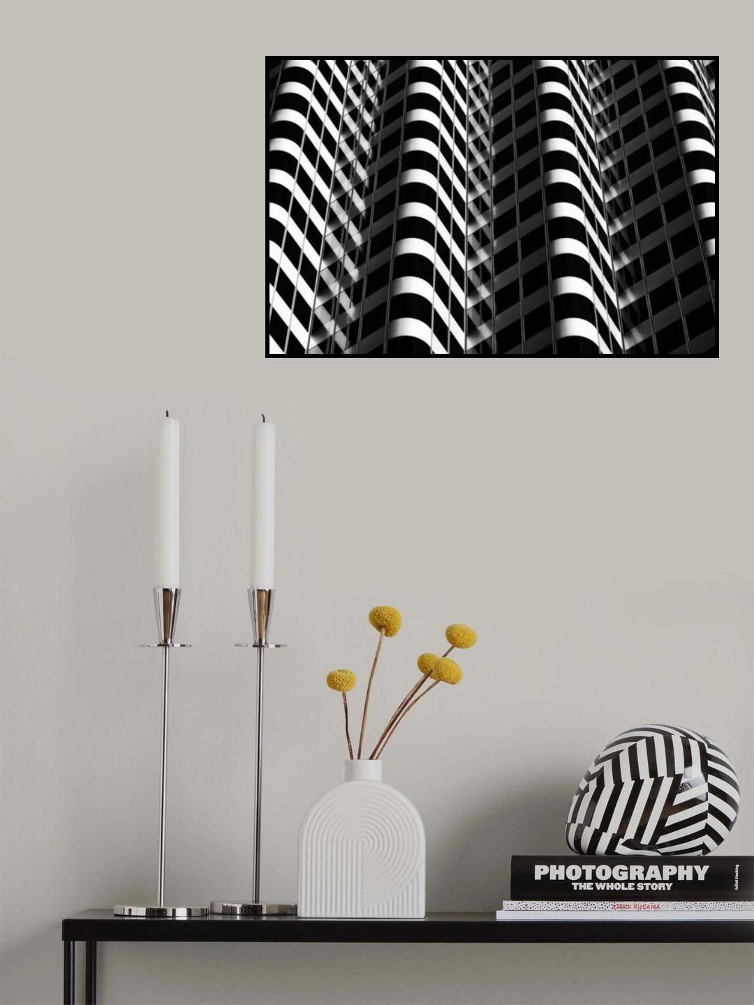 Wavy Front Poster och Canvastavla