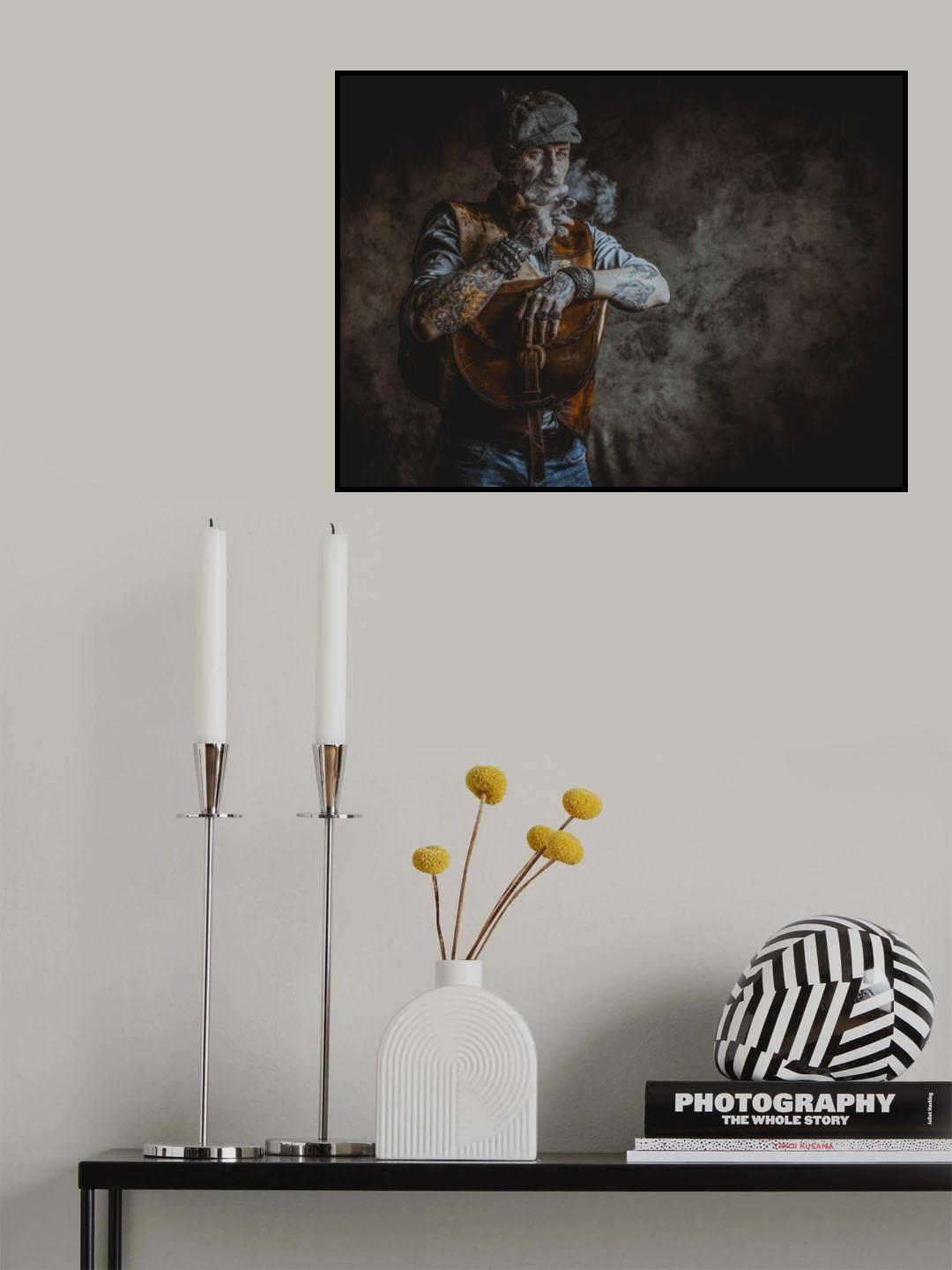 Mister P Poster och Canvastavla