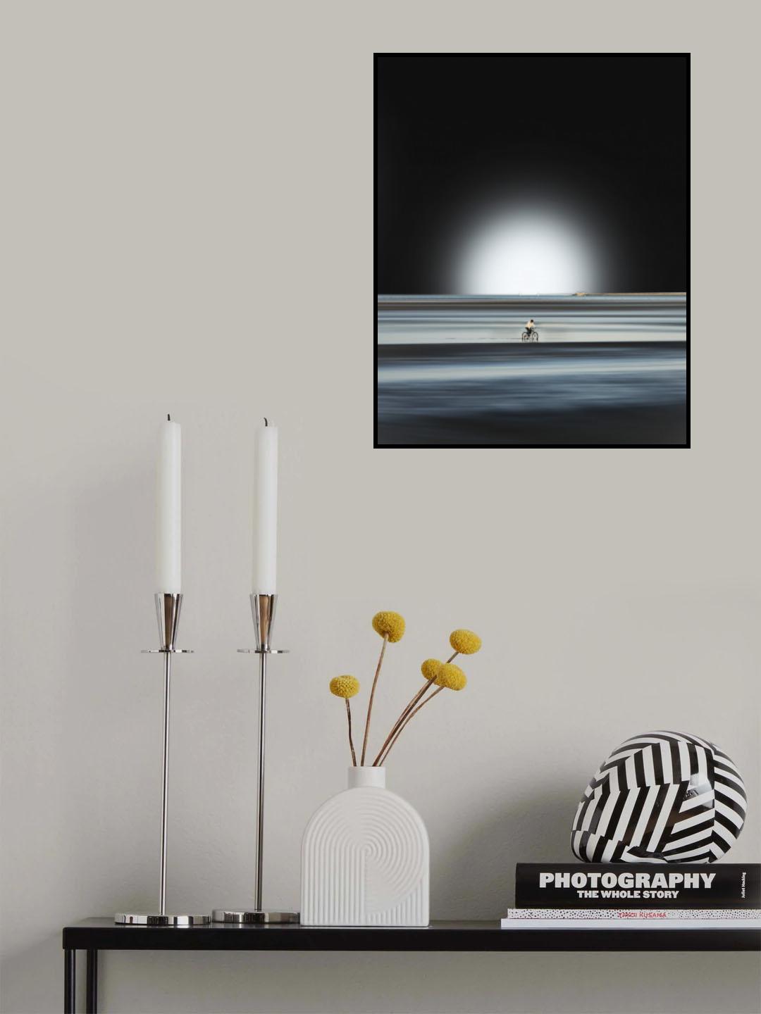 cyclist Poster och Canvastavla