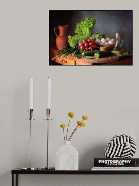Still life with vegetables Poster och Canvastavla