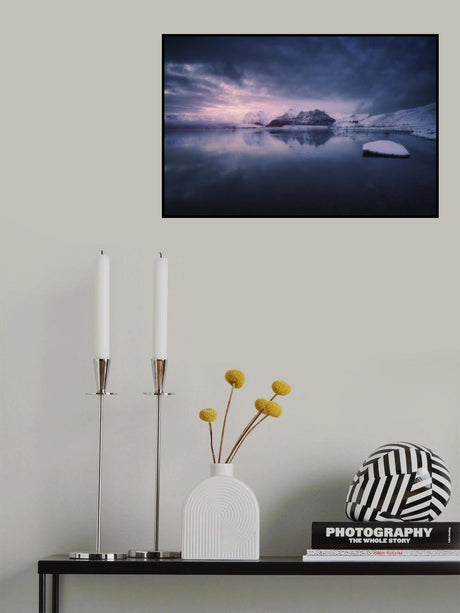 Quiet frost light II Poster och Canvastavla