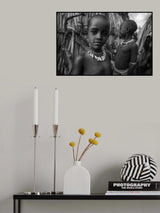 Ethiopian Abore tribes Poster och Canvastavla