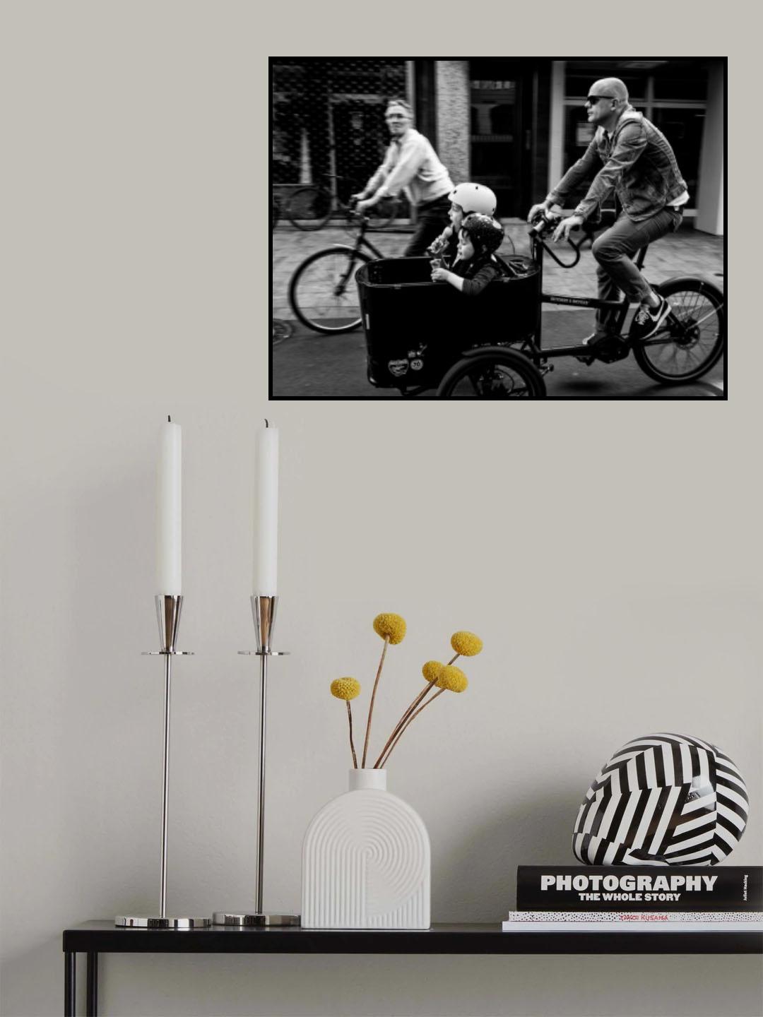 Radfahrer Poster och Canvastavla
