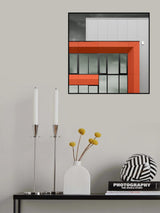 Orange frame Poster och Canvastavla