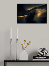 Lights of the Erasmusbridge Poster och Canvastavla