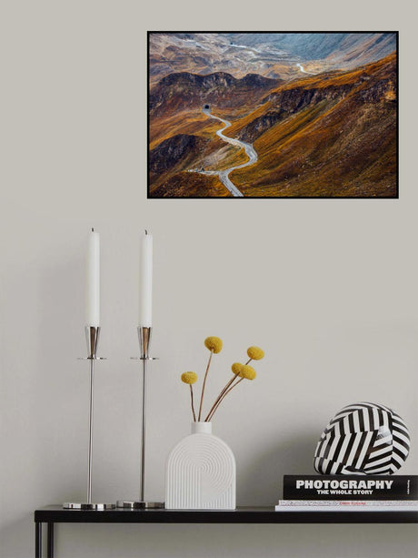 Road Poster och Canvastavla