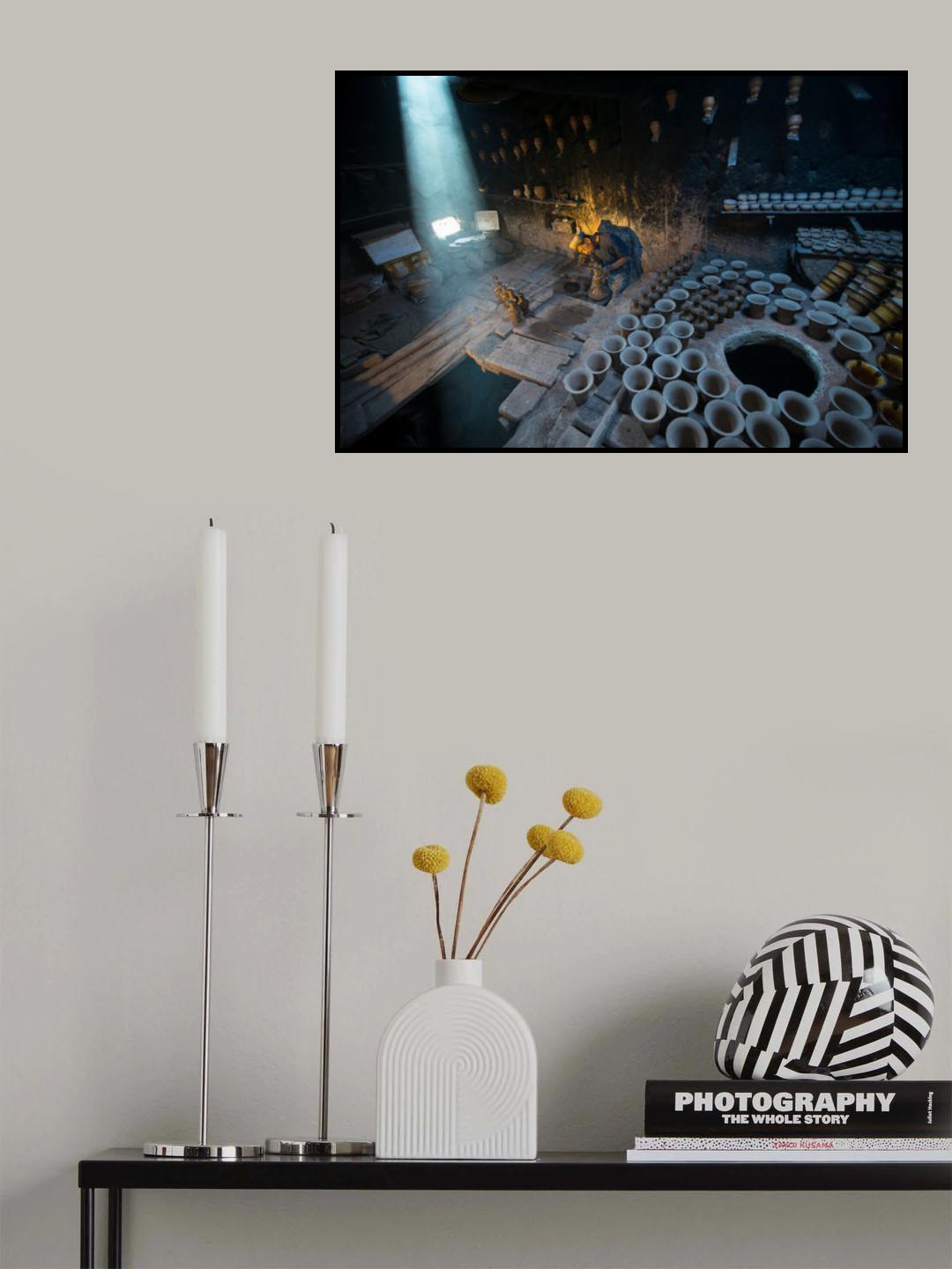 Attic studio Poster och Canvastavla