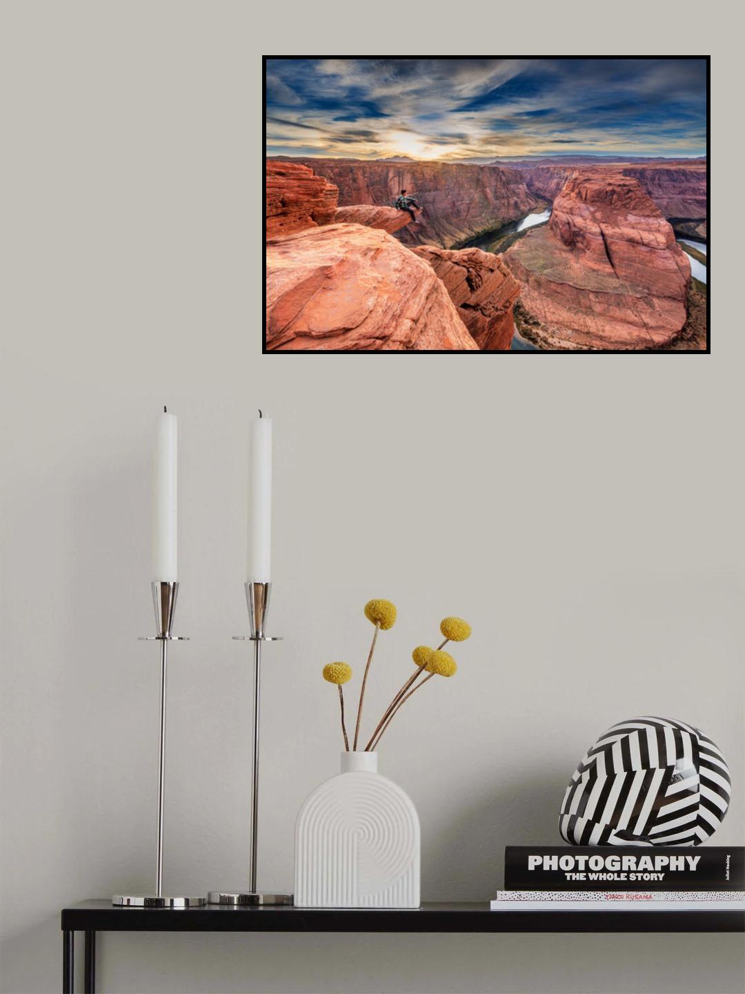 Contemplation Poster och Canvastavla