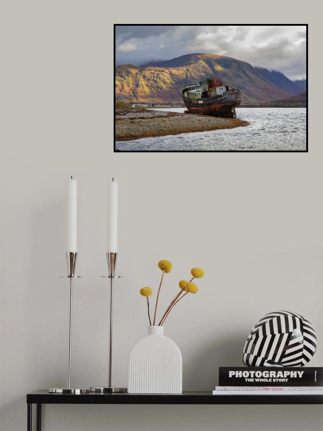 MV Dayspring Shipwreck Poster och Canvastavla