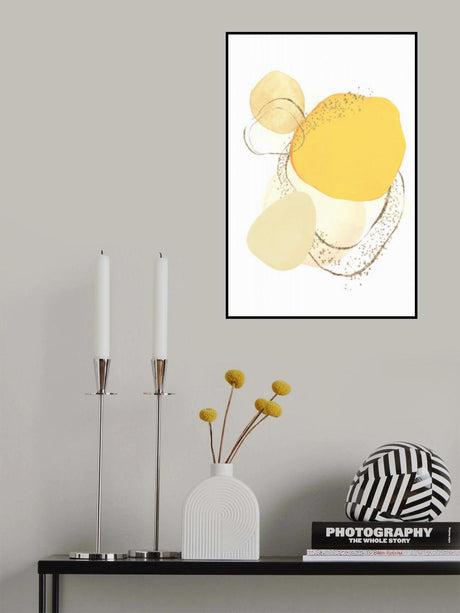 Golden glow Poster och Canvastavla