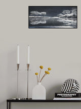 Silver World Poster och Canvastavla