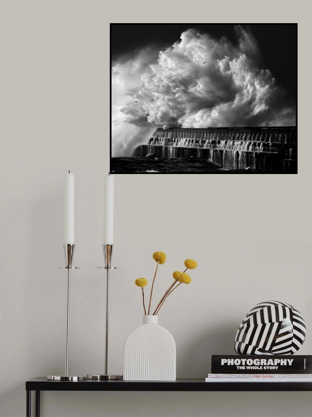 A Crashing Wave Poster och Canvastavla