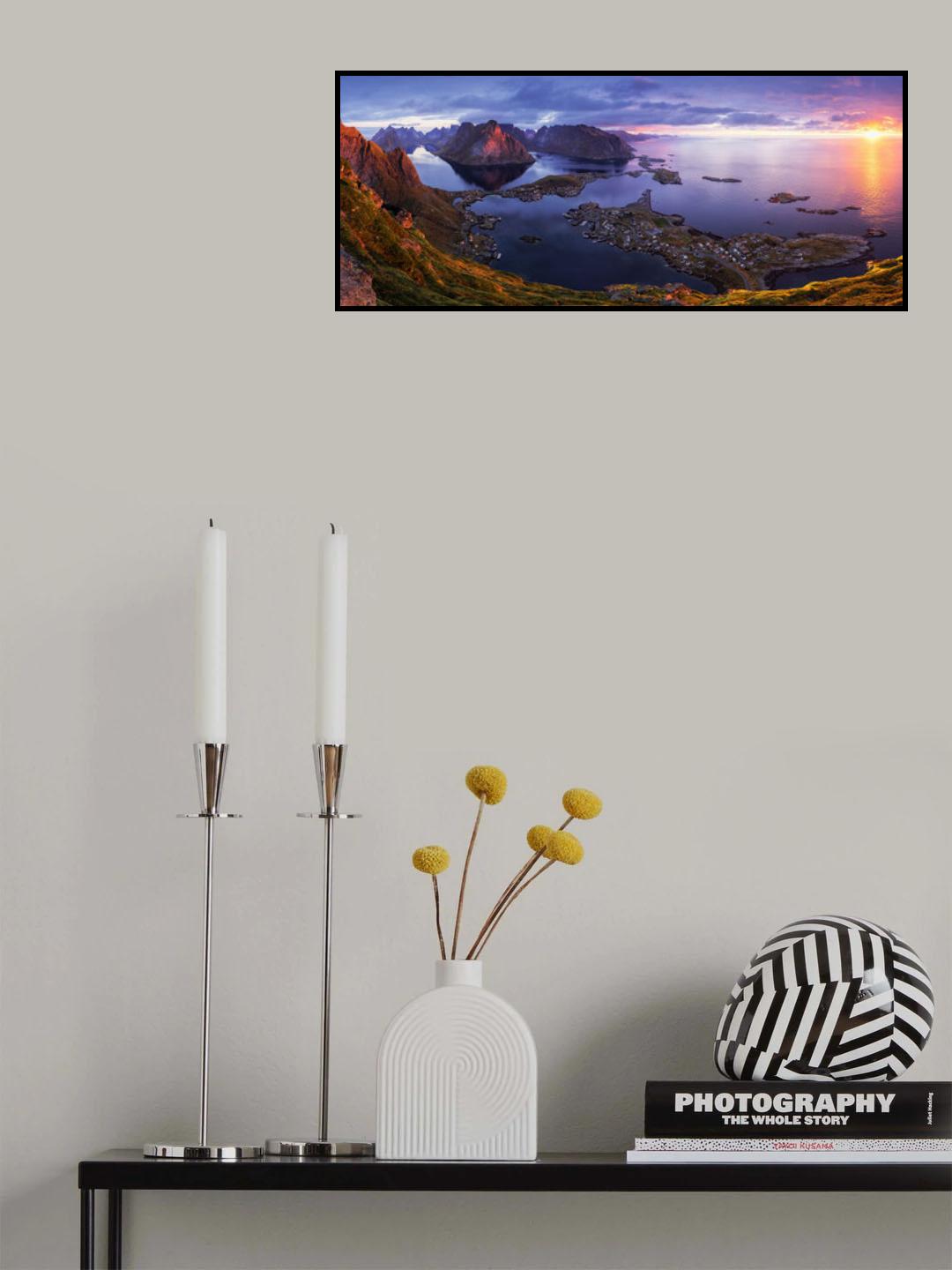 Lofoten sunrise Poster och Canvastavla