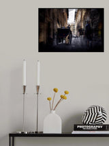 Carriage in the street Poster och Canvastavla
