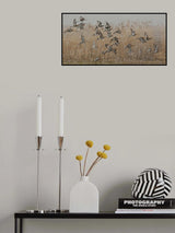 birds in a snowstorm Poster och Canvastavla