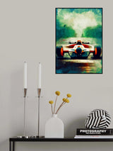 Formula 1 sport art Poster och Canvastavla