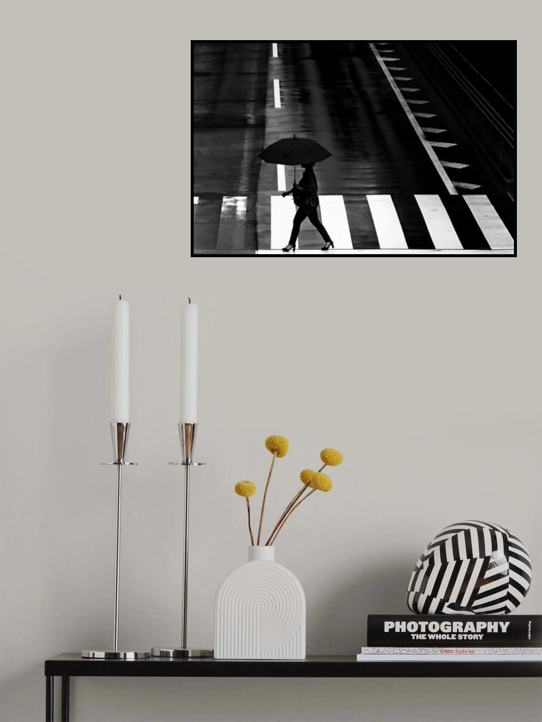 It's raining today Poster och Canvastavla