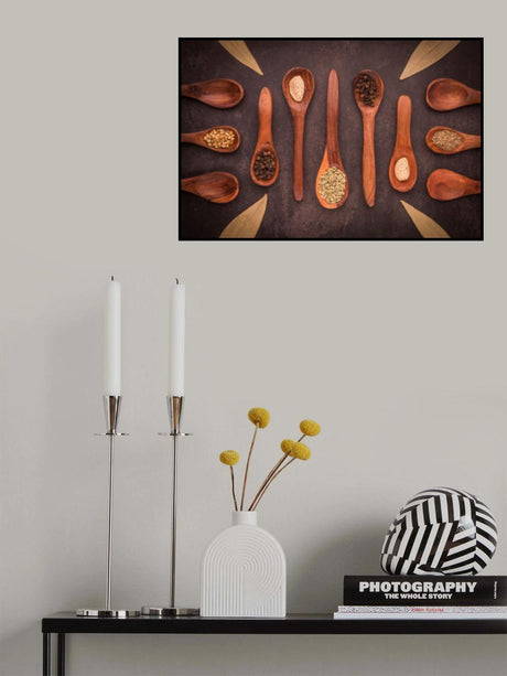 Spoons &amp; Spices Poster och Canvastavla