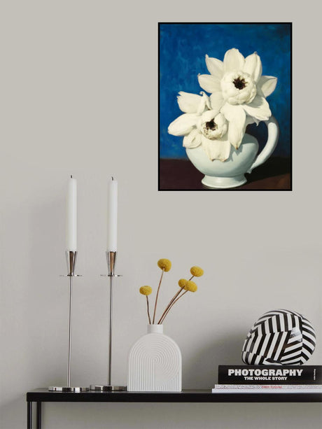 Two Beauties (blue) Poster och Canvastavla