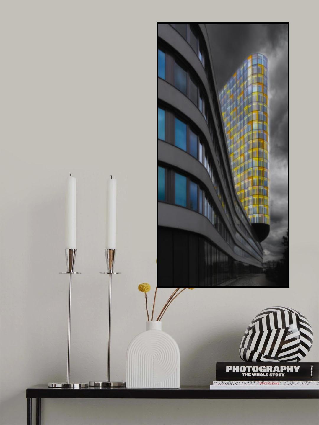 curved Poster och Canvastavla