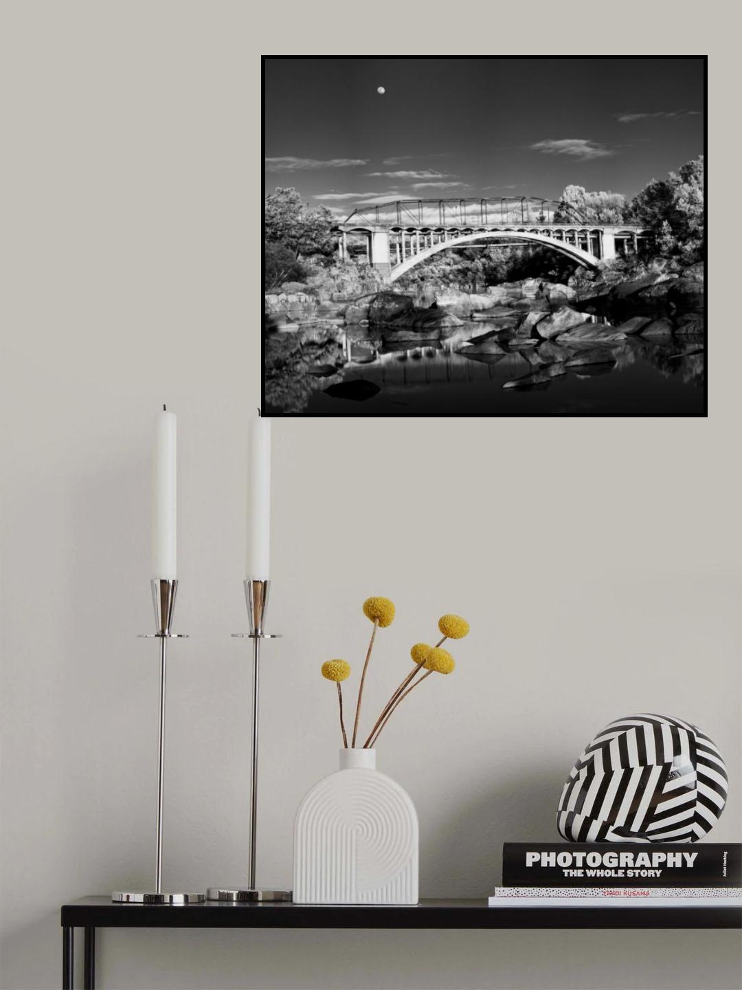 Rainbow Bridge Poster och Canvastavla
