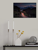 Lights at Maria Gern Poster och Canvastavla