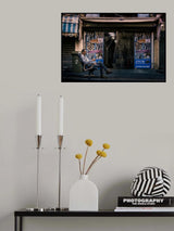 Jaffa's fishmonger street relax Poster och Canvastavla