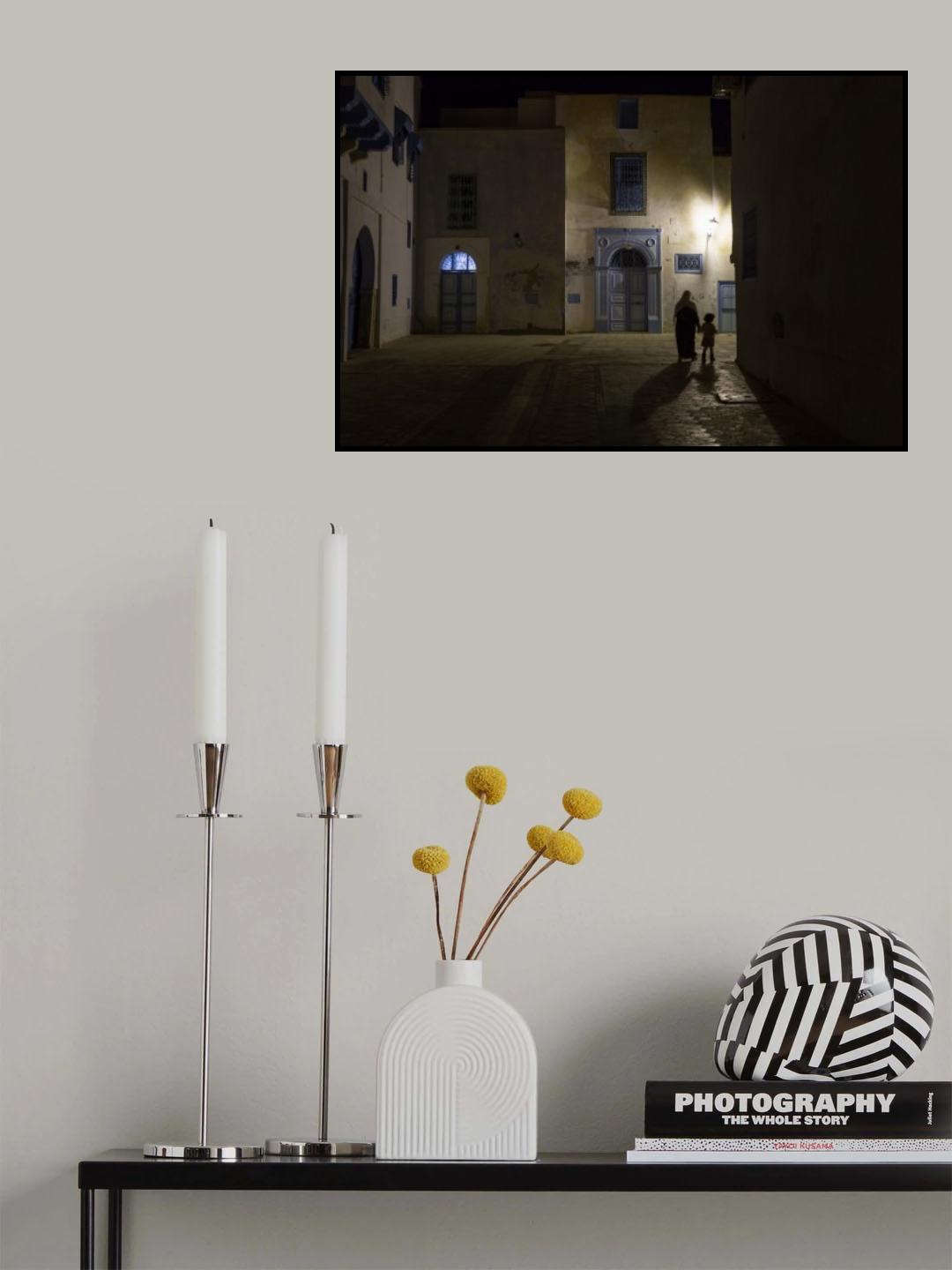A quiet evening in Kairouan Poster och Canvastavla