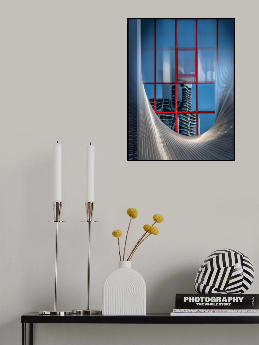 Multilayer view Poster och Canvastavla
