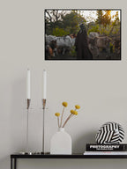 Ethiopian Mursi tribes Poster och Canvastavla