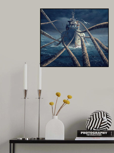 Caught the ship Poster och Canvastavla