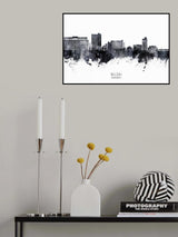 Biloxi Mississippi Skyline Poster och Canvastavla