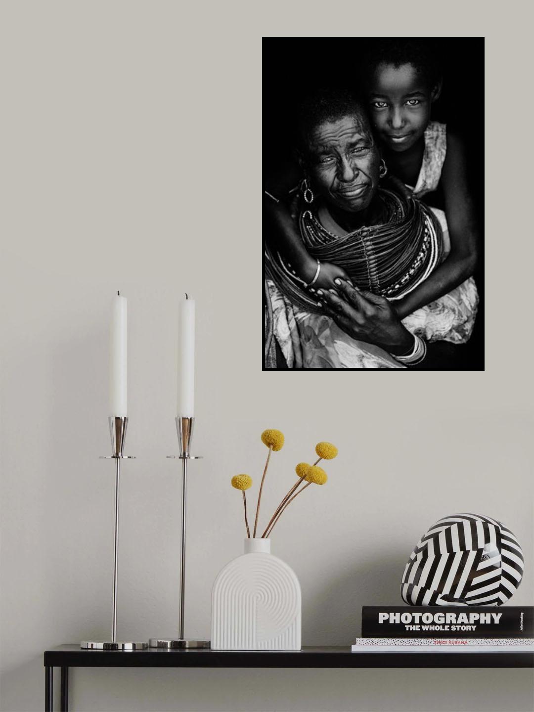 Mother and child Poster och Canvastavla