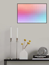 Lumen, Pink and Lilac Light Poster och Canvastavla