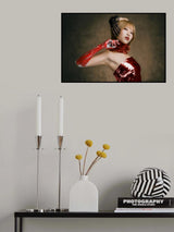 Red Hand Poster och Canvastavla