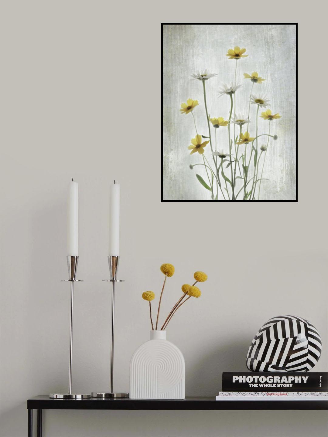 Summer Flowers Poster och Canvastavla