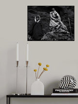 Lalibela pilgrims Poster och Canvastavla