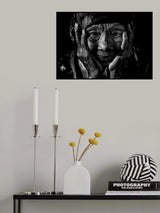 The Old Face Poster och Canvastavla