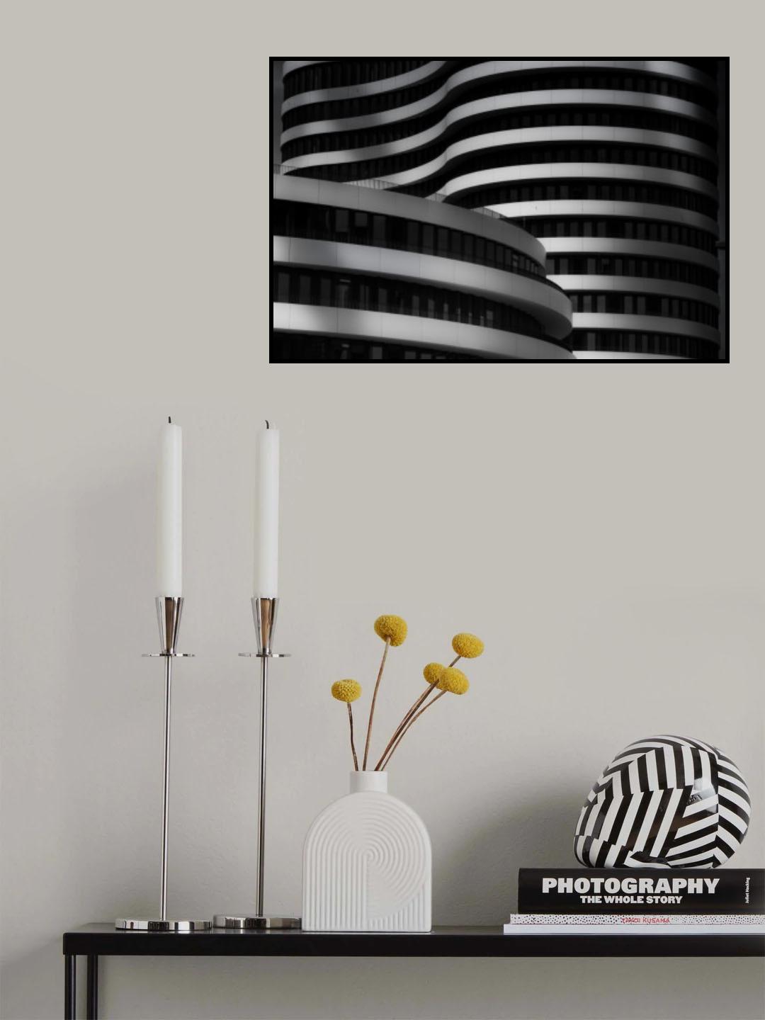 zebra Poster och Canvastavla
