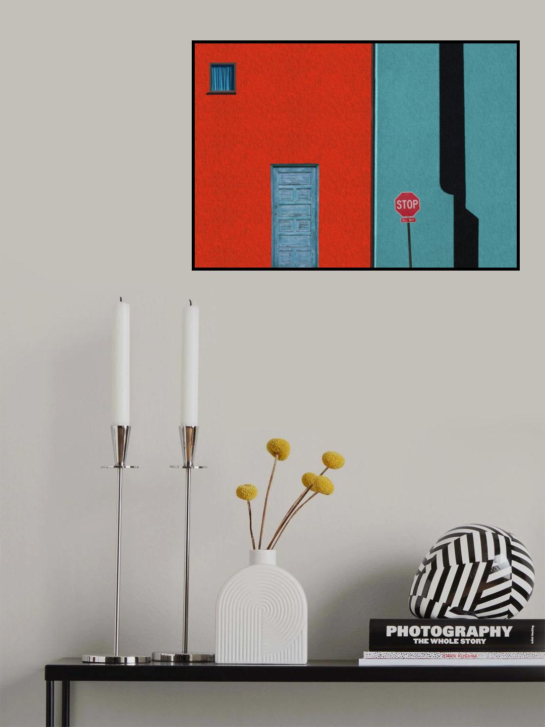 Street elements Poster och Canvastavla
