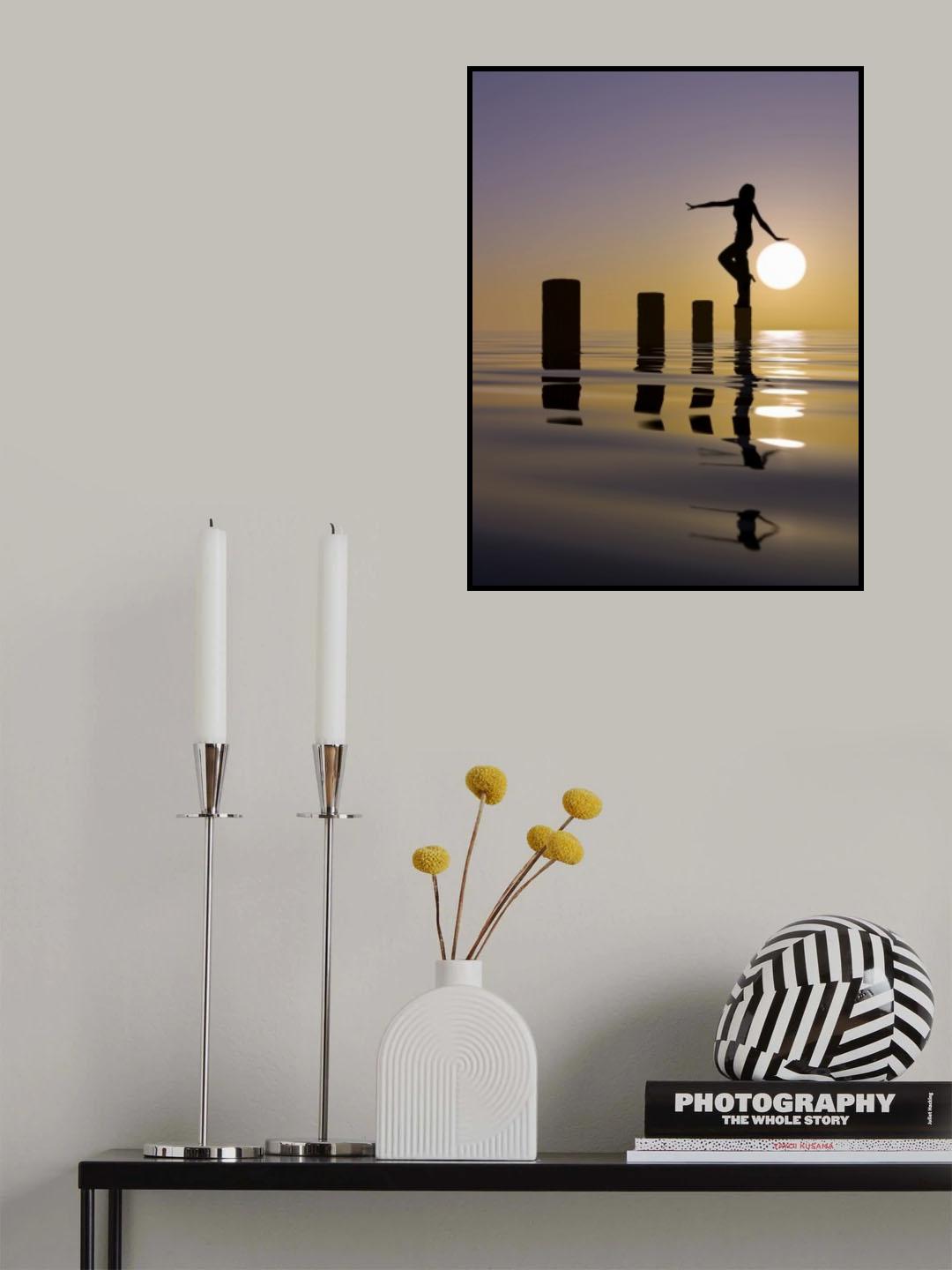 Touch my sun Poster och Canvastavla