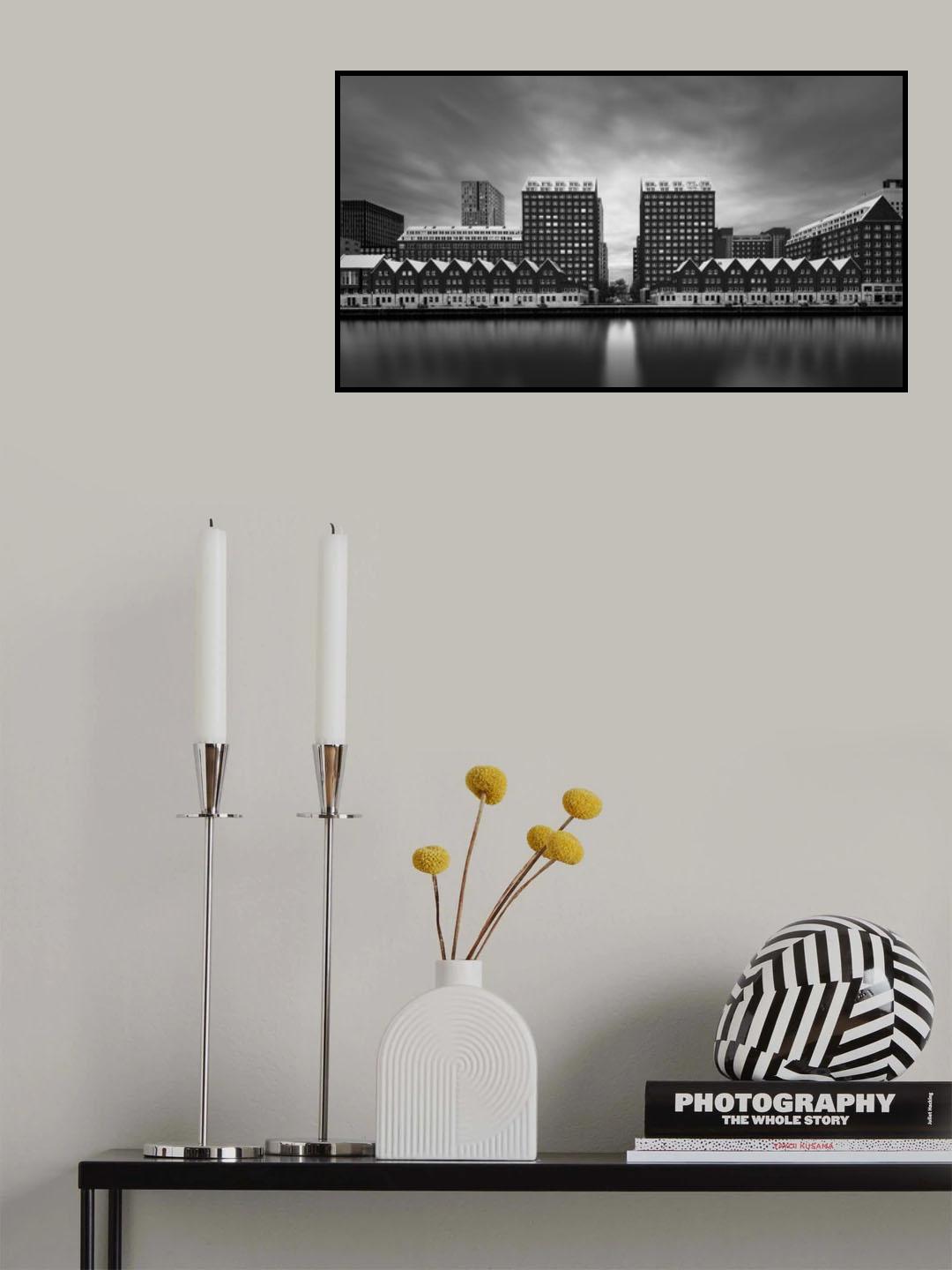 Spoorweghaven Poster och Canvastavla