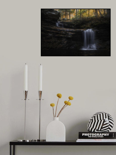 Autumn Flow Poster och Canvastavla