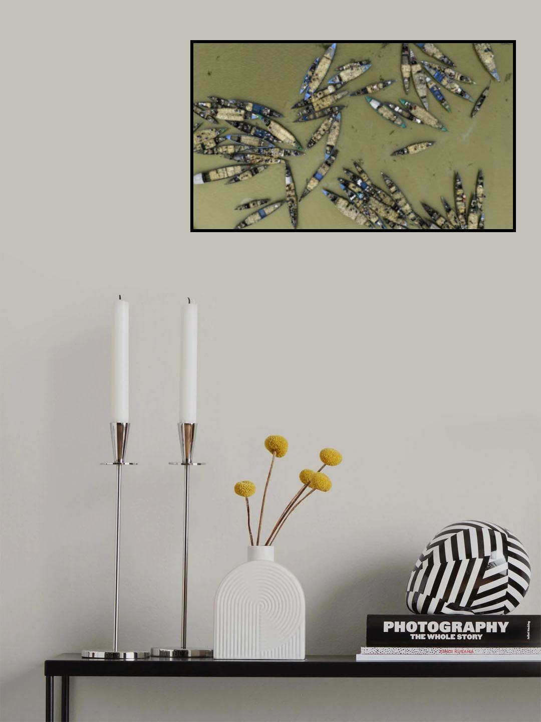 Jute market Poster och Canvastavla