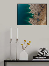dead sea from above Poster och Canvastavla