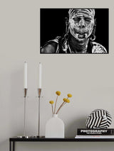 Mursi woman Poster och Canvastavla